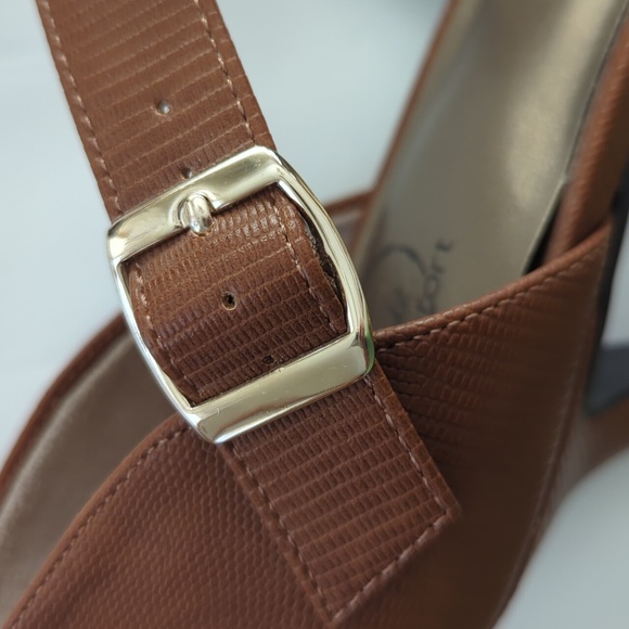 Life Stride Kamala Simply Comfort Faux Leather Pumps 9.5M Brown - Picture 7 of 16